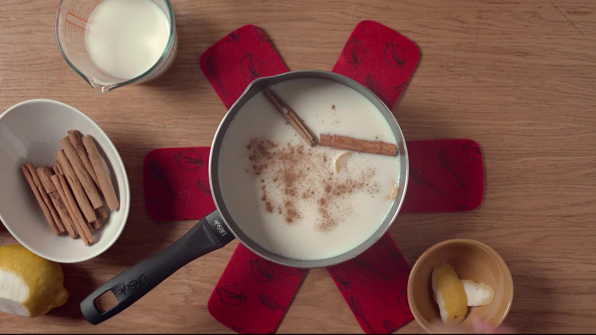 Eggnog 2022 movie scene