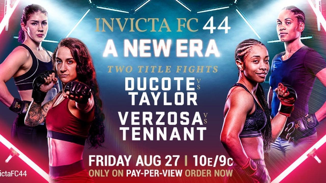 Invicta FC 44: A New Era 2021 movie scene