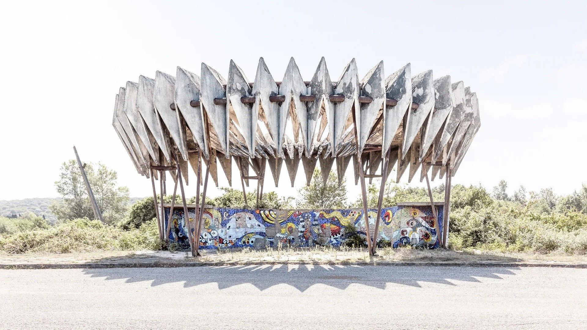 Soviet Bus Stops 2024 movie scene