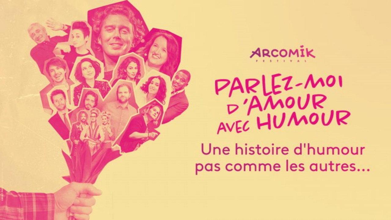 Arcomik, parlez moi d'amour avec humour 2021 movie scene
