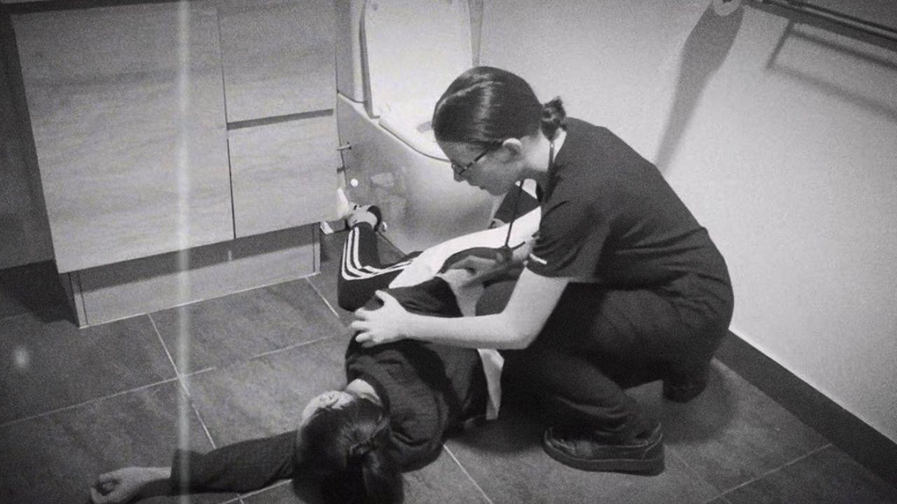 The Busy Nursing Director 2026 movie scene
