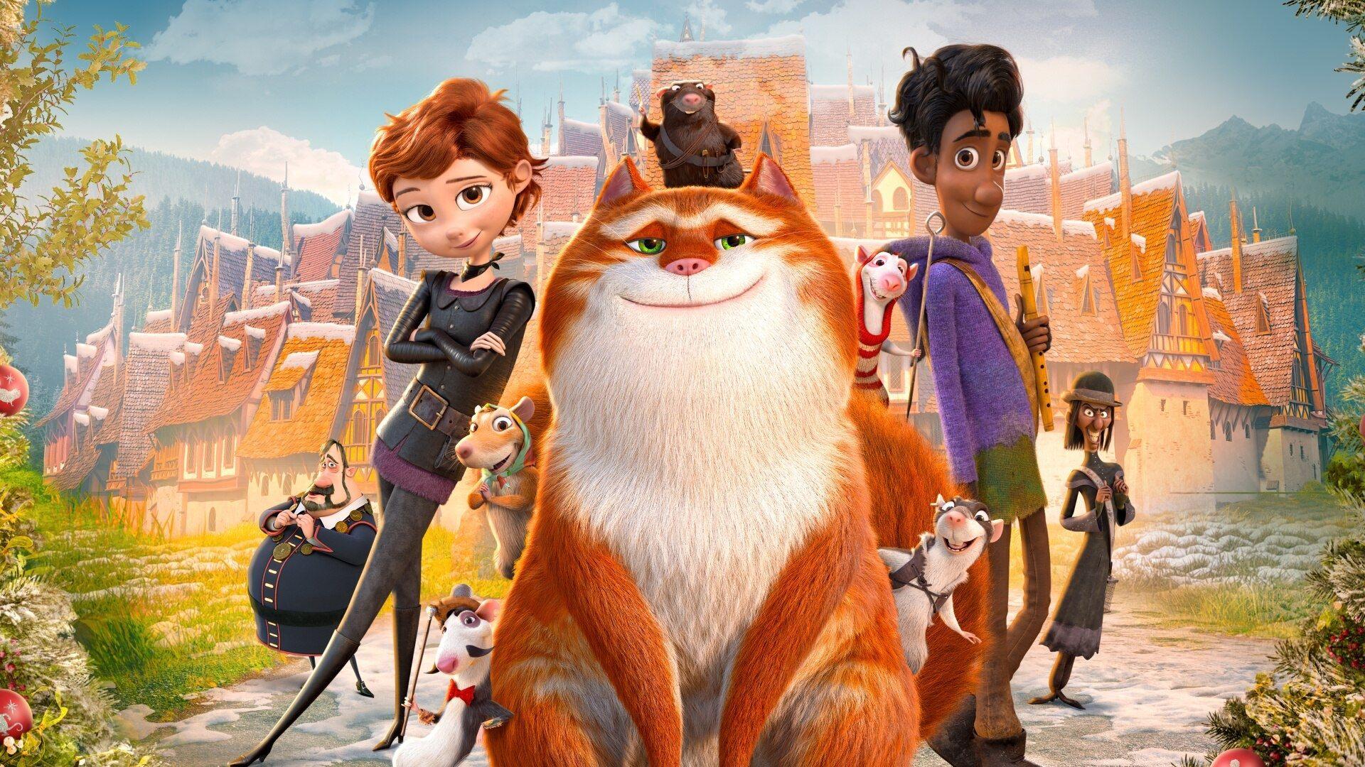 The Amazing Maurice 2022 movie scene