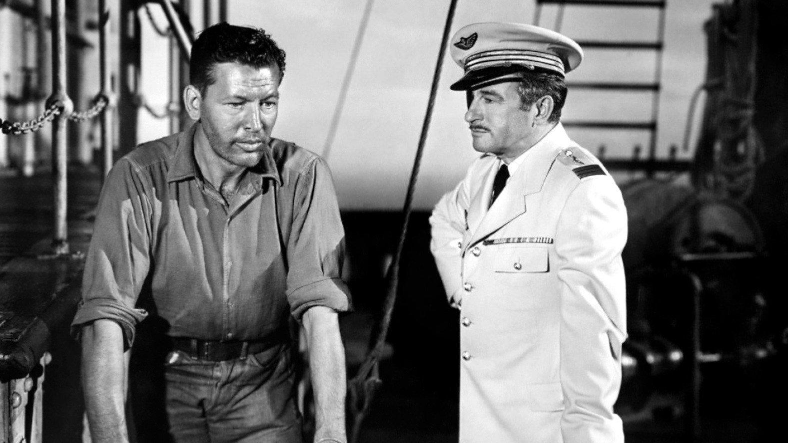 Passage to Marseille 1944 movie scene