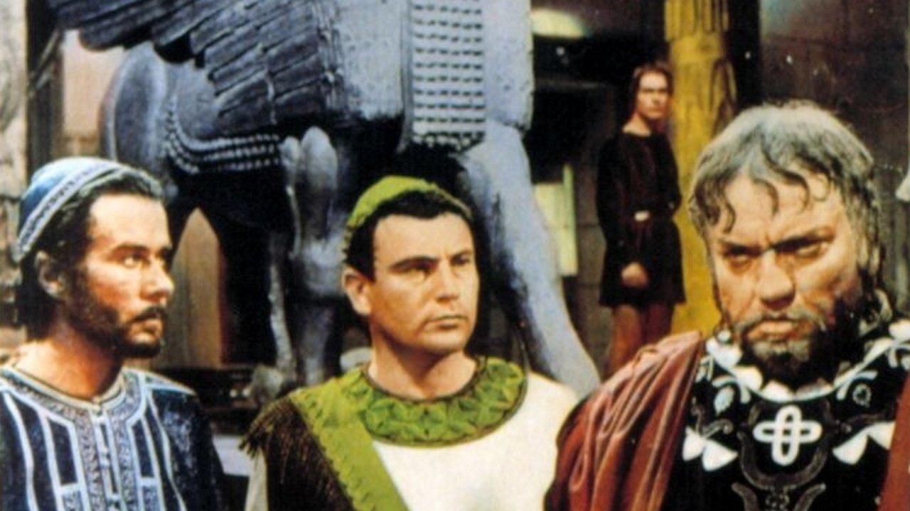 David and Goliath 1960 movie scene
