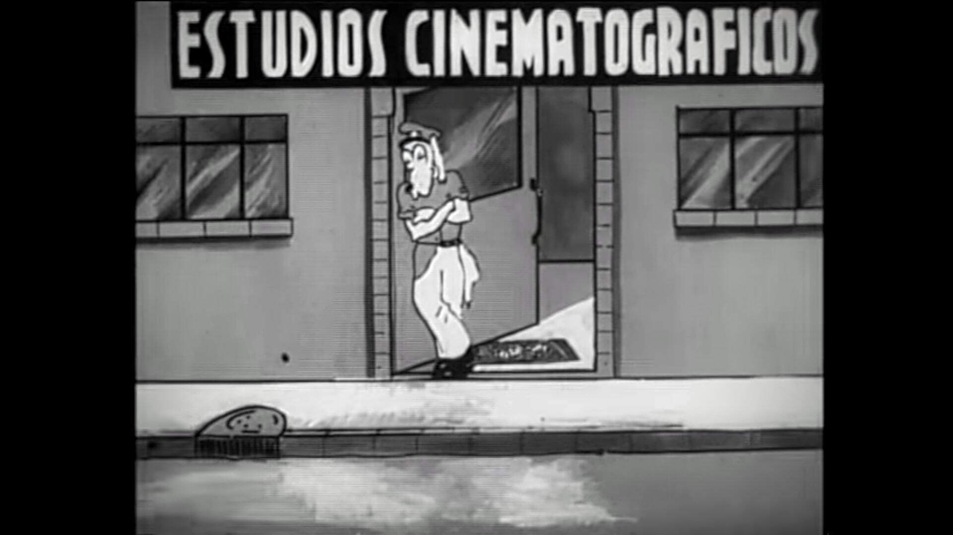 Paco Perico in Premiere 1935 movie scene