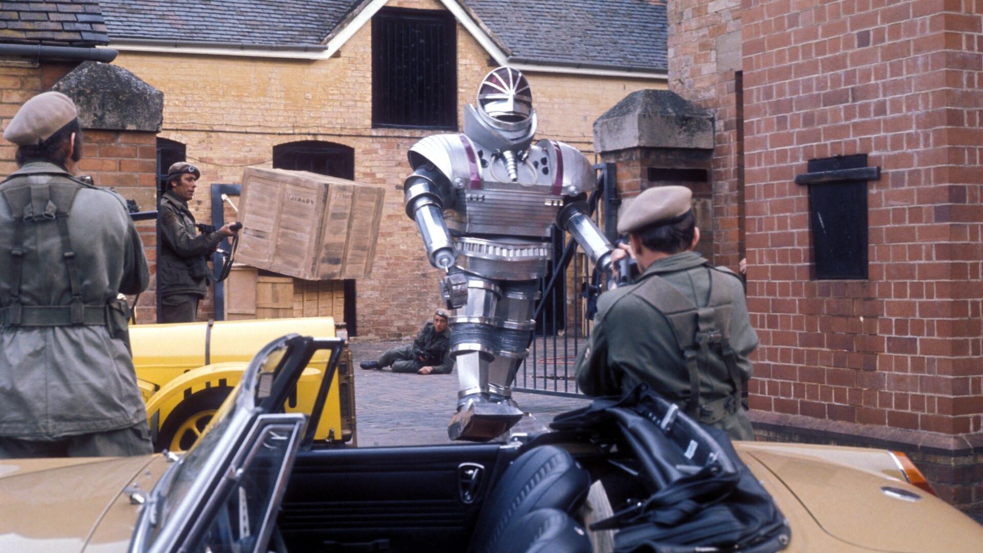 Doctor Who: Robot 1975 movie scene