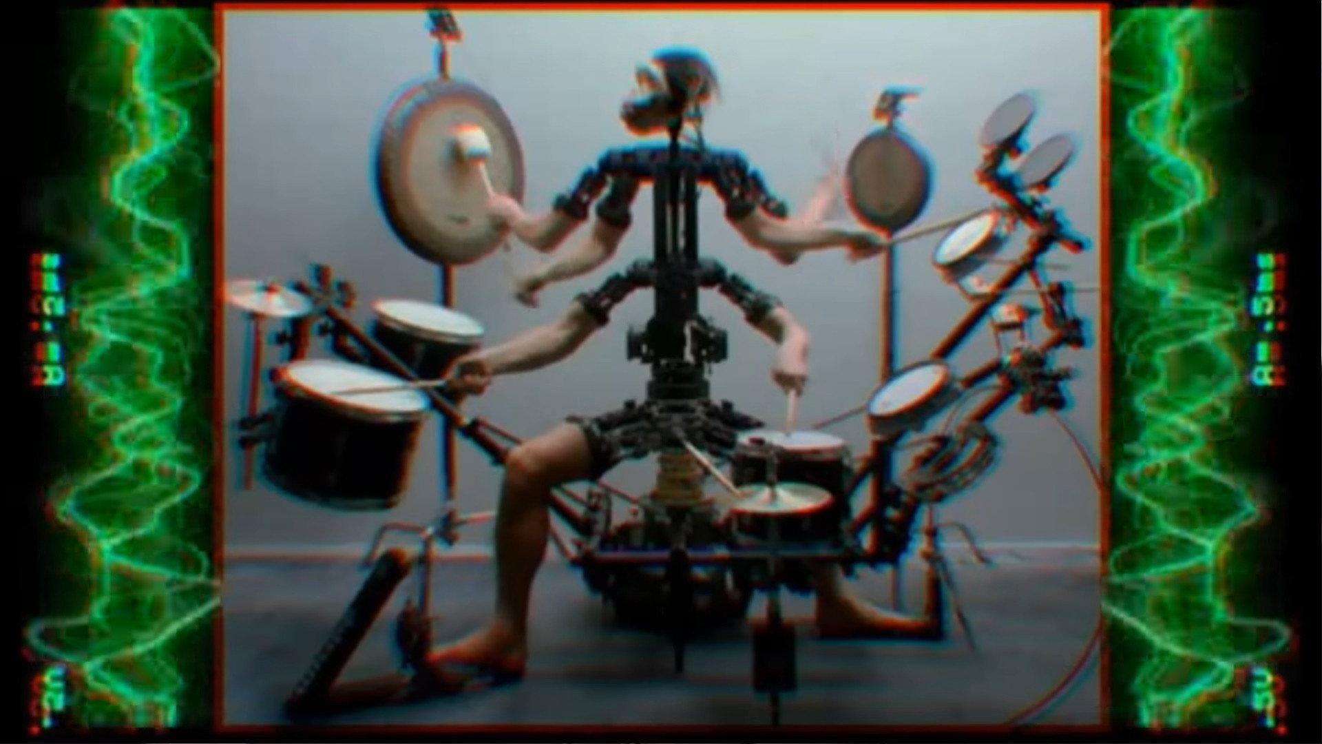 Monkey Drummer 2001 movie scene