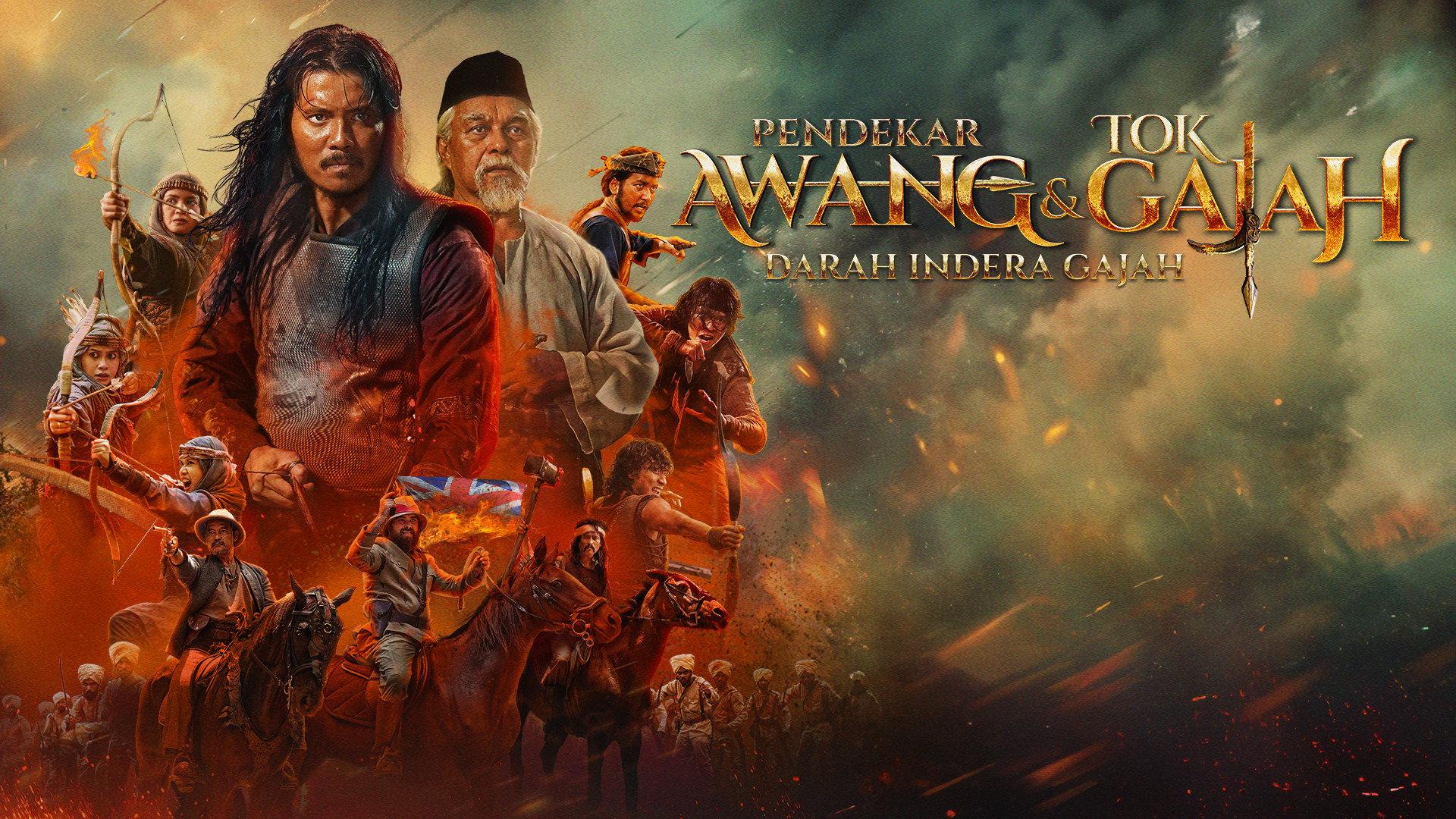 Pendekar Awang & Tok Gajah: Darah Indera Gajah 2024 movie scene