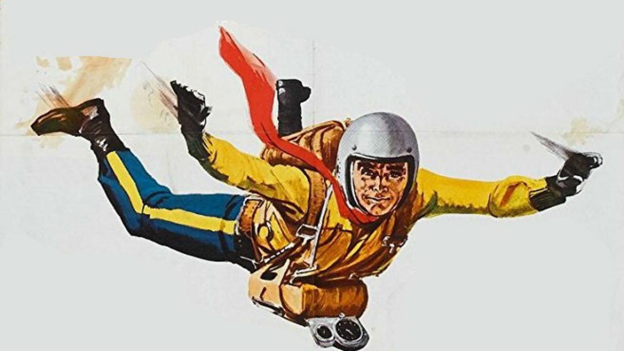 The Skydivers 1963 movie scene