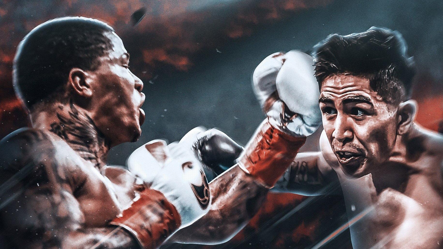 Gervonta Davis vs. Leo Santa Cruz 2020 movie scene