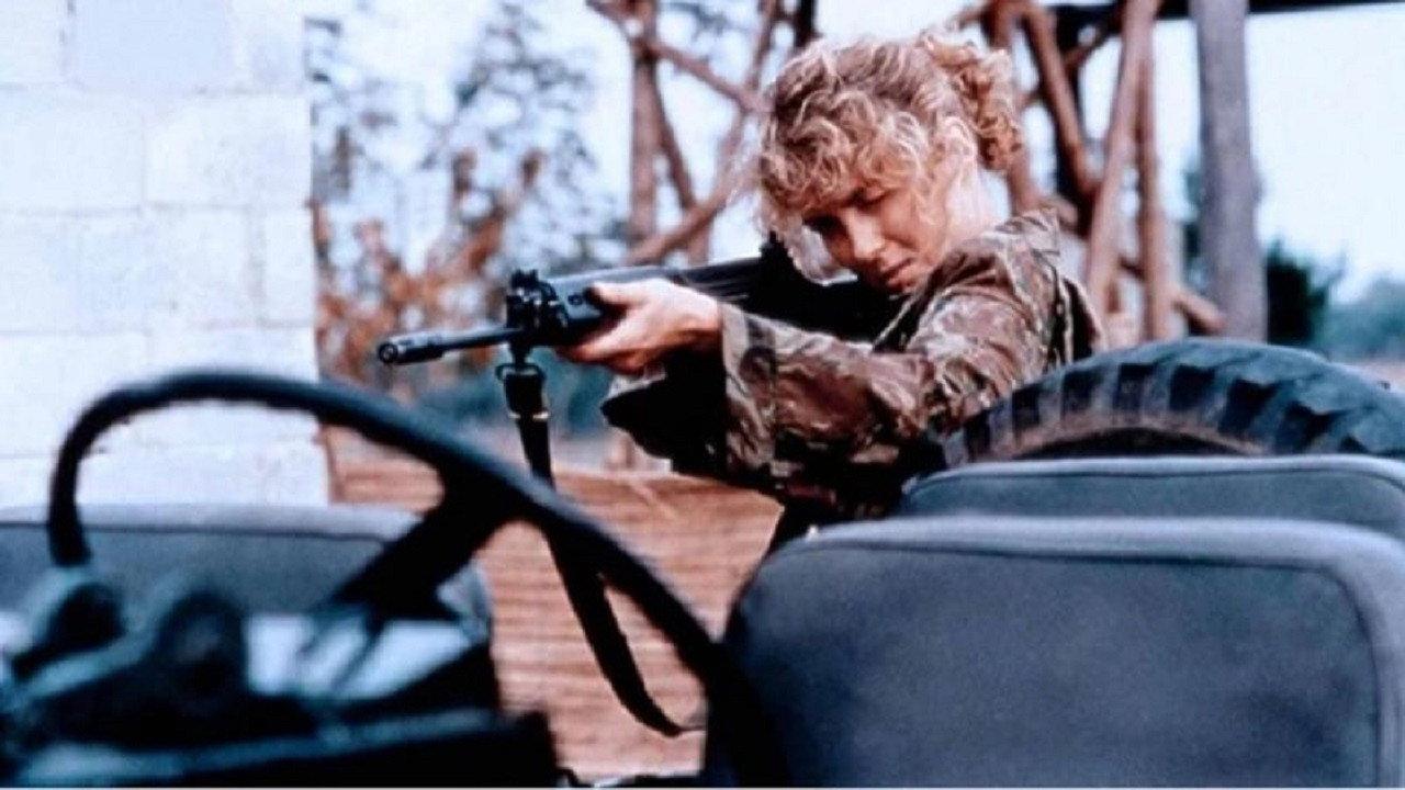 Hunt for the Golden Scorpion 1991 movie scene