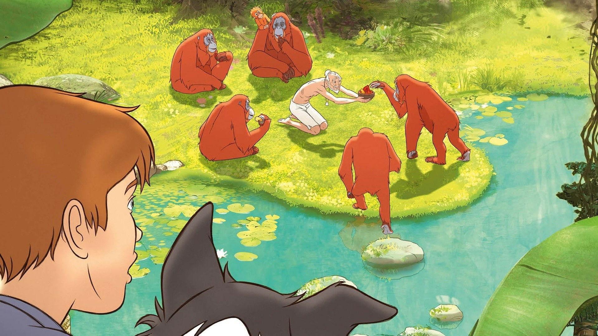 Kensuke's Kingdom 2024 movie scene