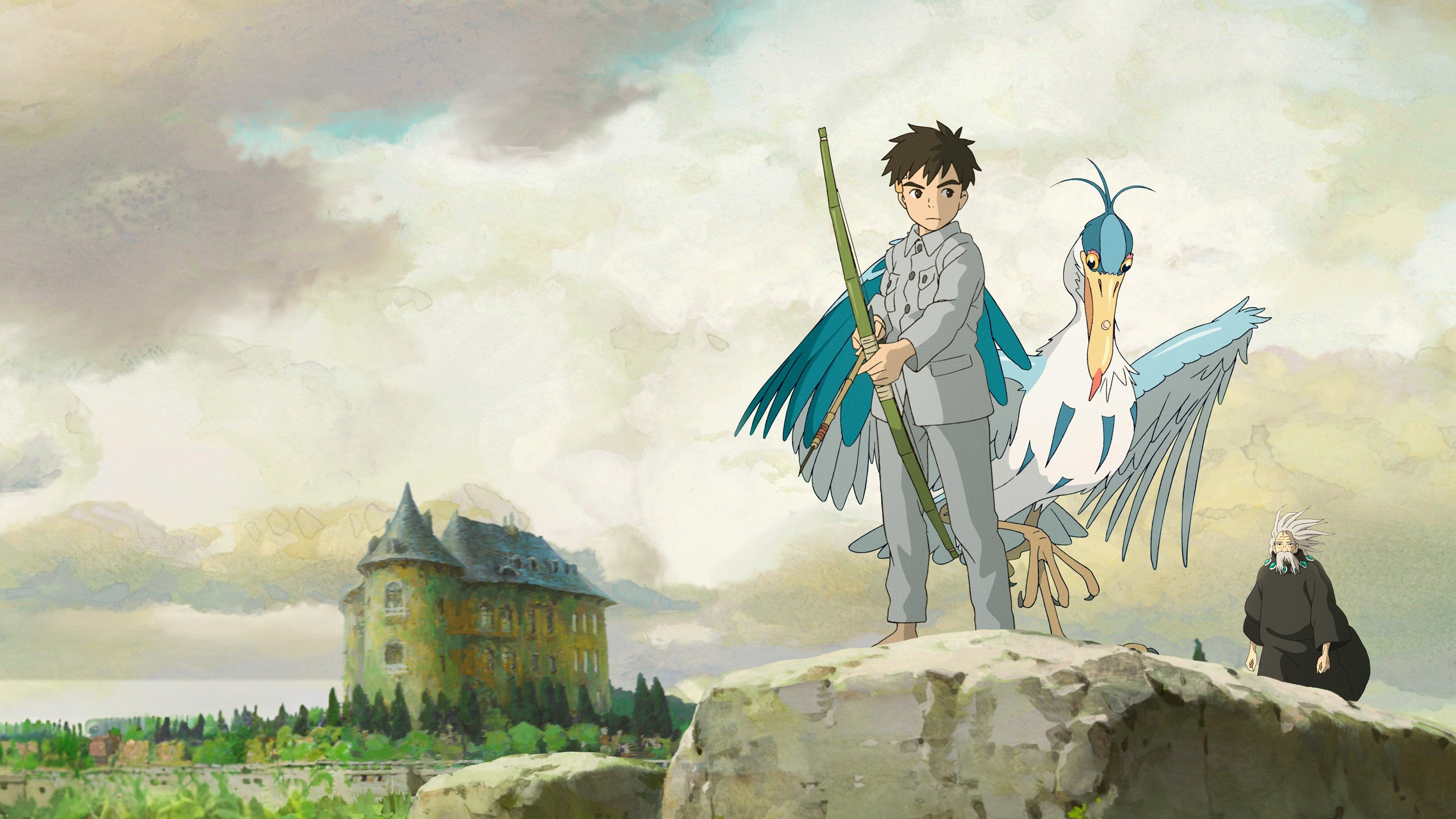 The Boy and the Heron 2023 movie scene