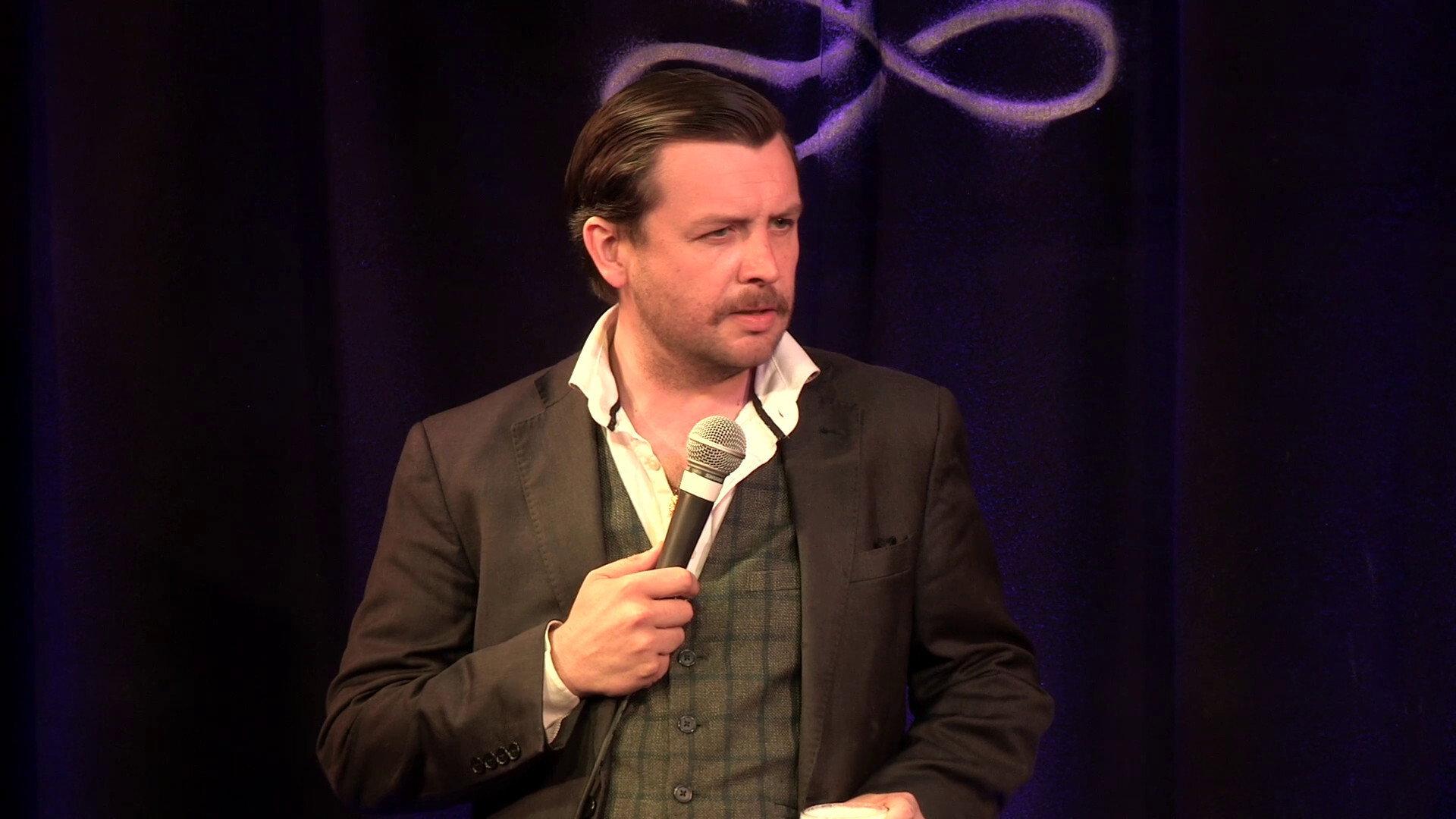 Thom Tuck Goes Straight to DVD 2019 movie scene