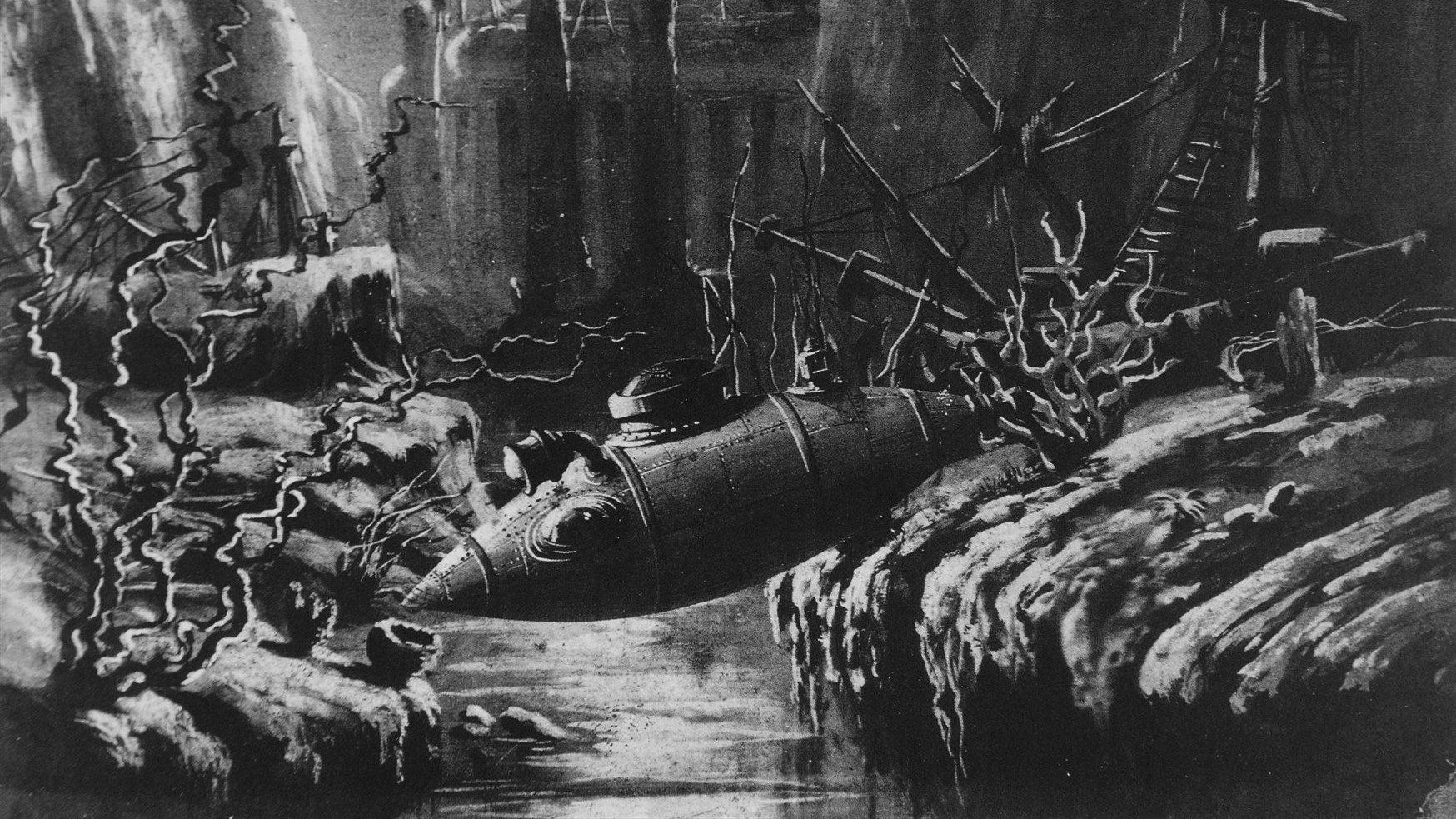 20,000 Leagues Under the Sea 1907 movie scene