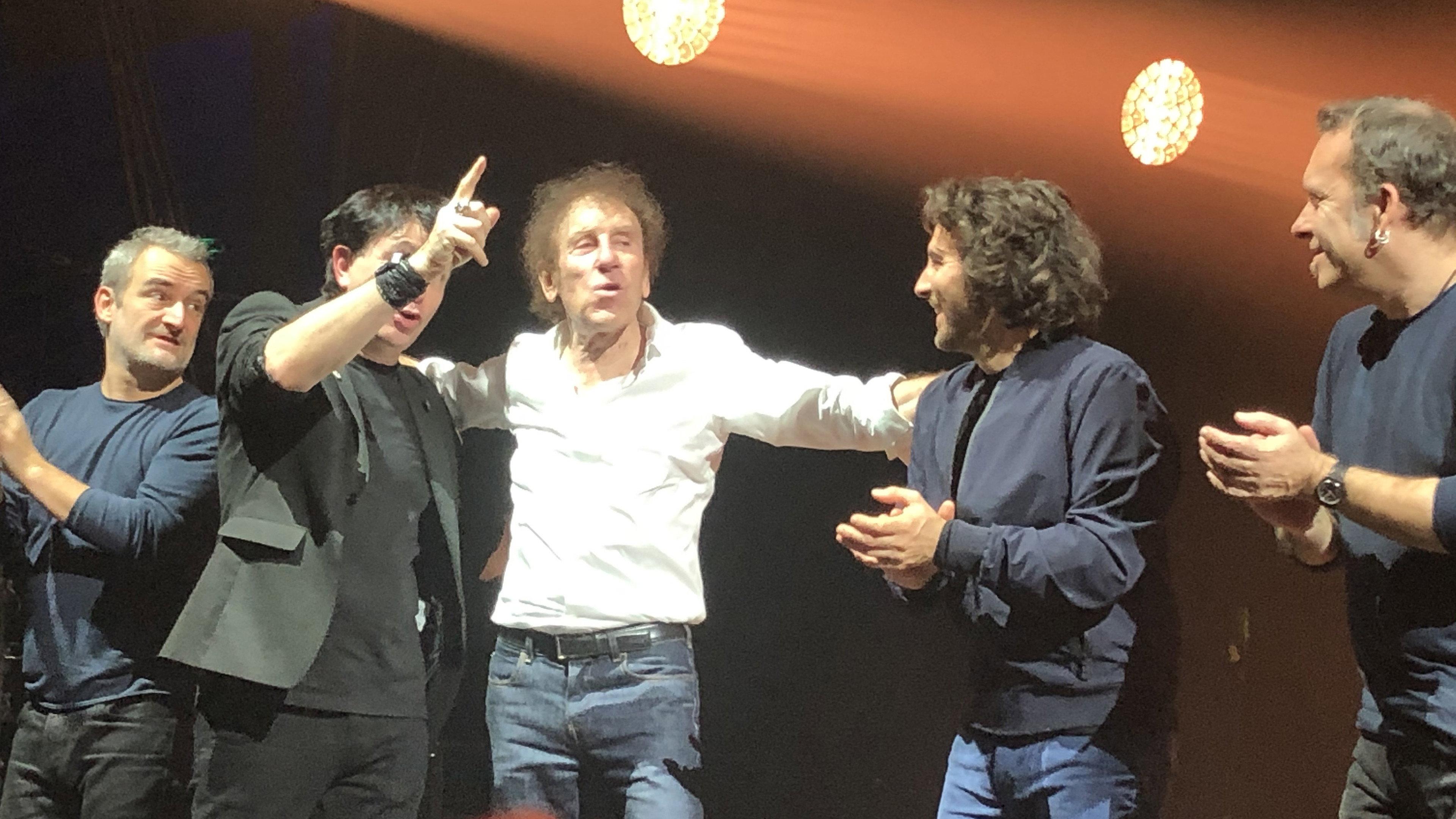 Alain Souchon au Palais des Sports 2022 movie scene