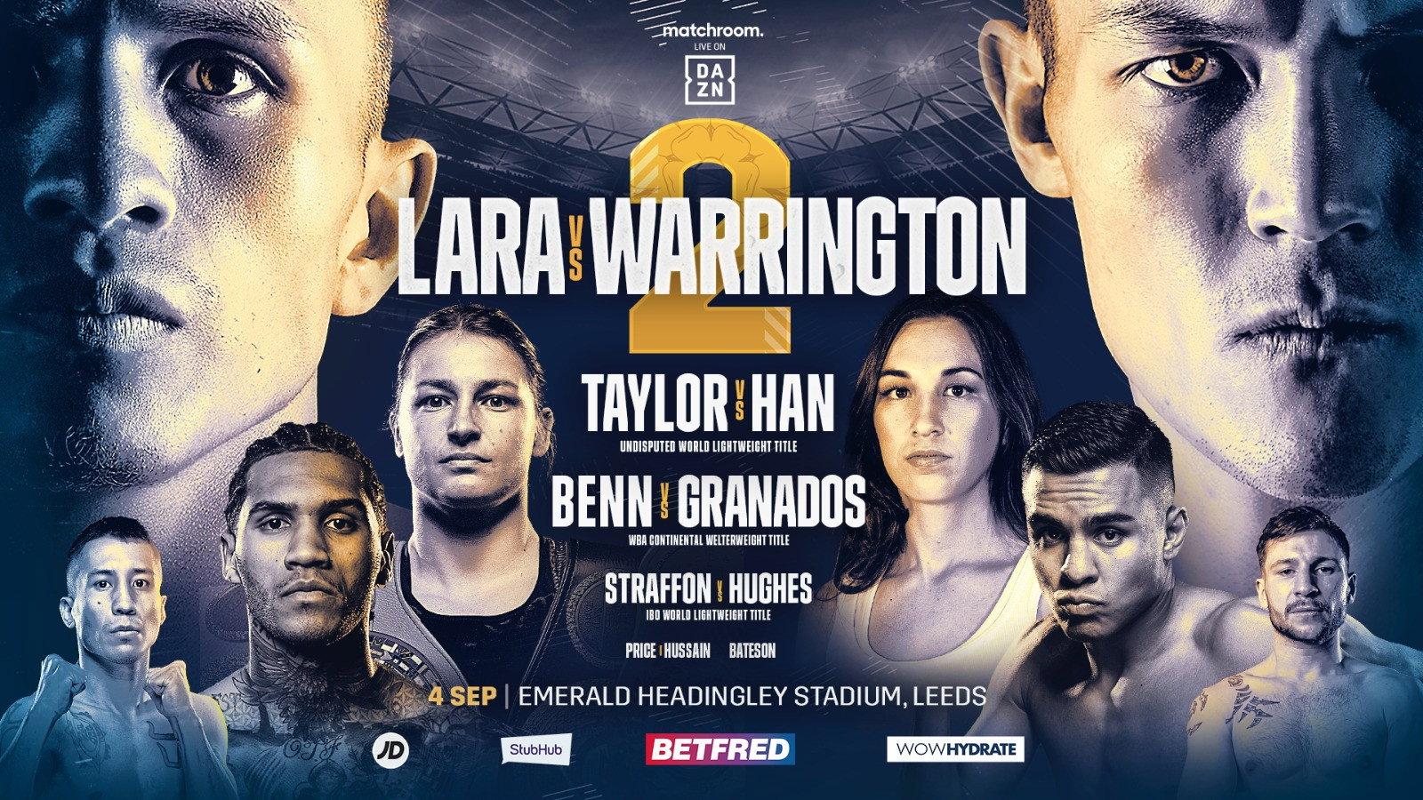 Mauricio Lara vs. Josh Warrington II 2021 movie scene