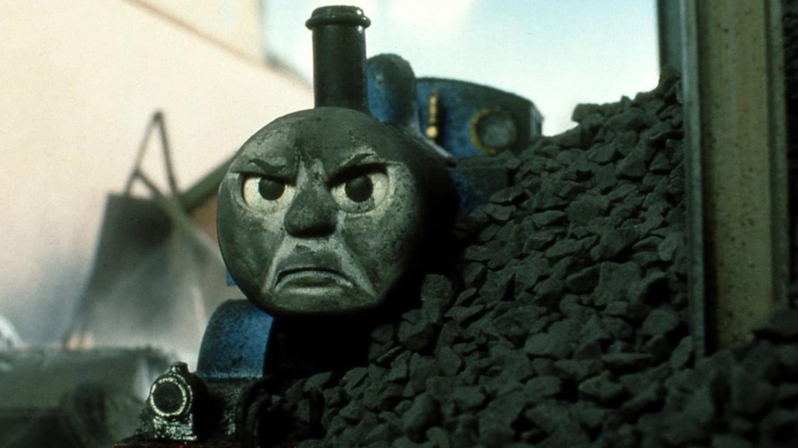 Thomas & Friends: Thomas, Percy and the Coal and Other Stories 1987 movie scene