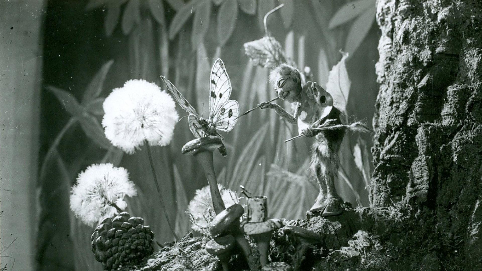 The Magic Clock 1928 movie scene