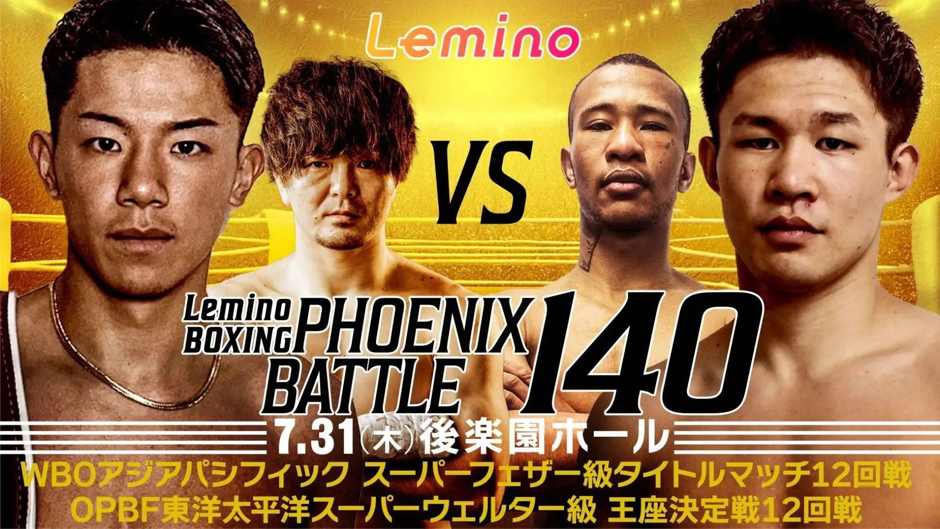 Lemino BOXING PHOENIX BATTLE 140 2025 movie scene