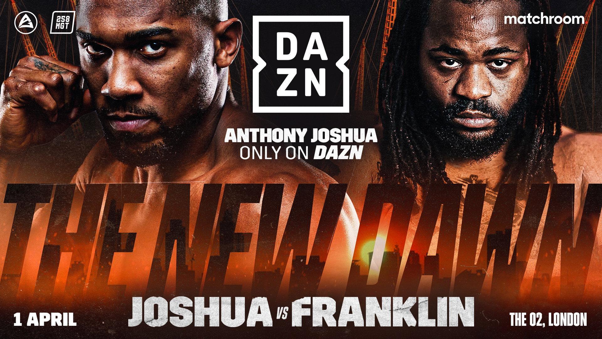 Anthony Joshua vs. Jermaine Franklin 2023 movie scene