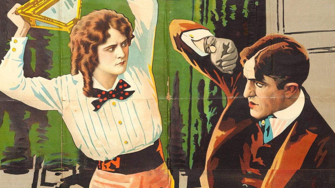 Who Pays? 1915 movie scene