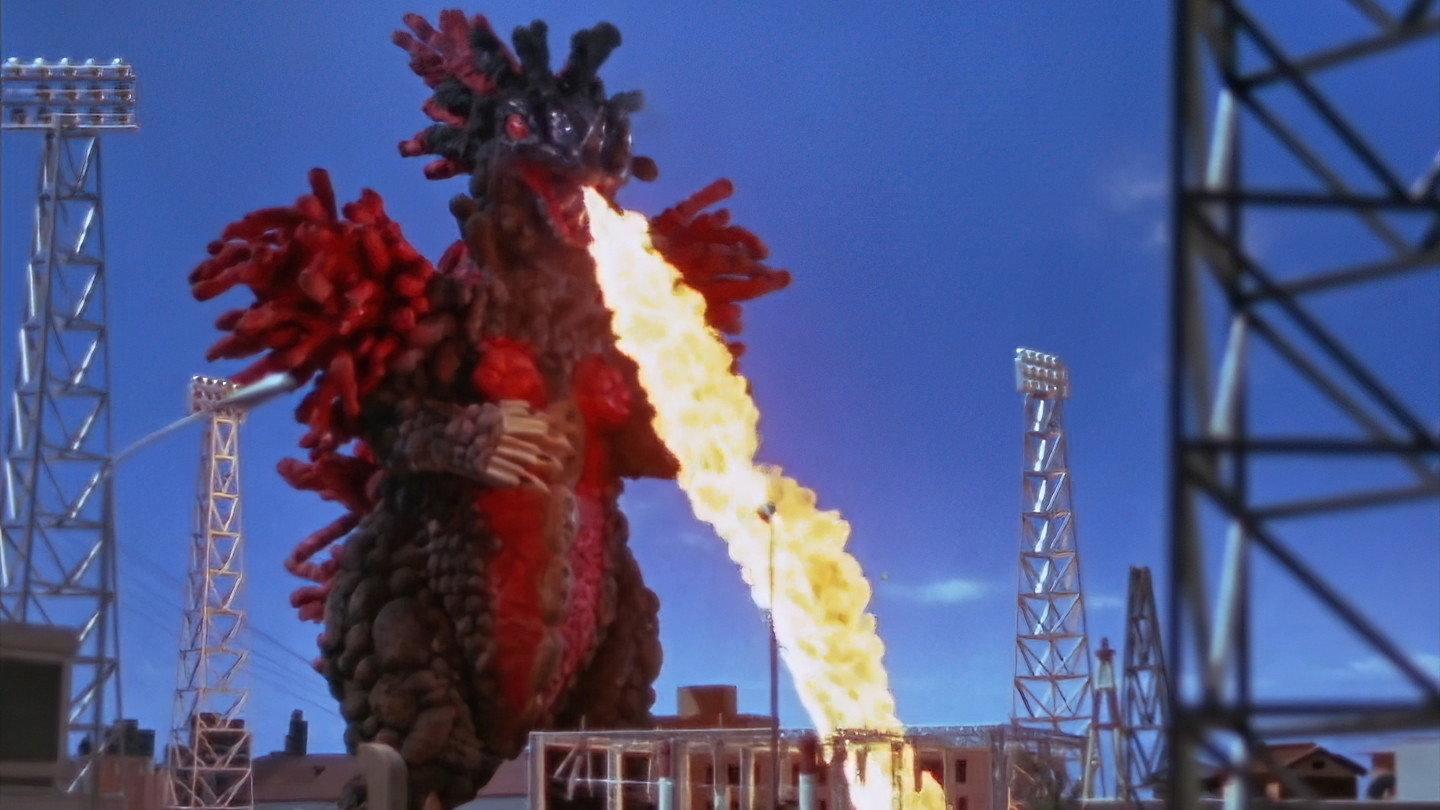 War of the God Monsters 1985 movie scene