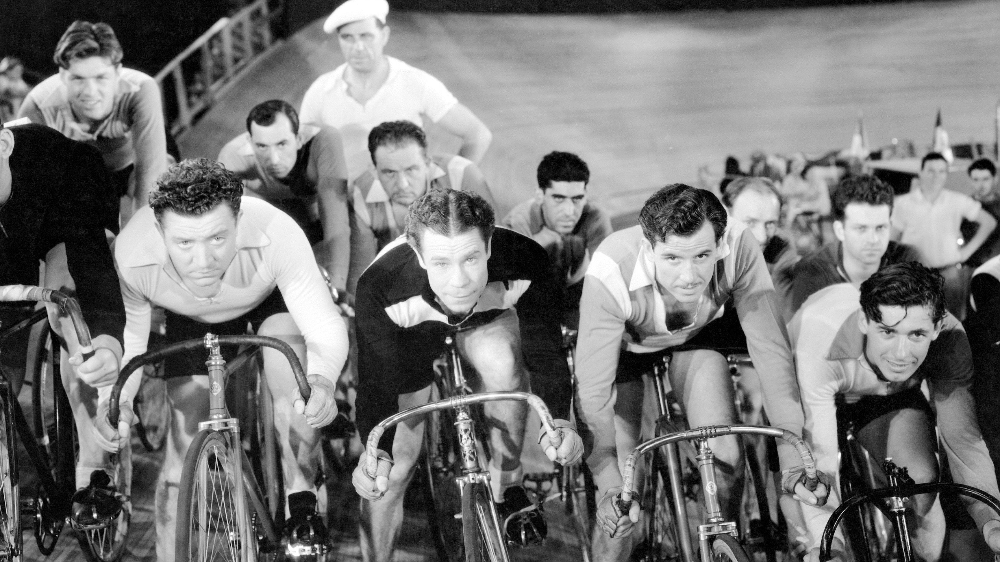 6 Day Bike Rider 1934 movie scene