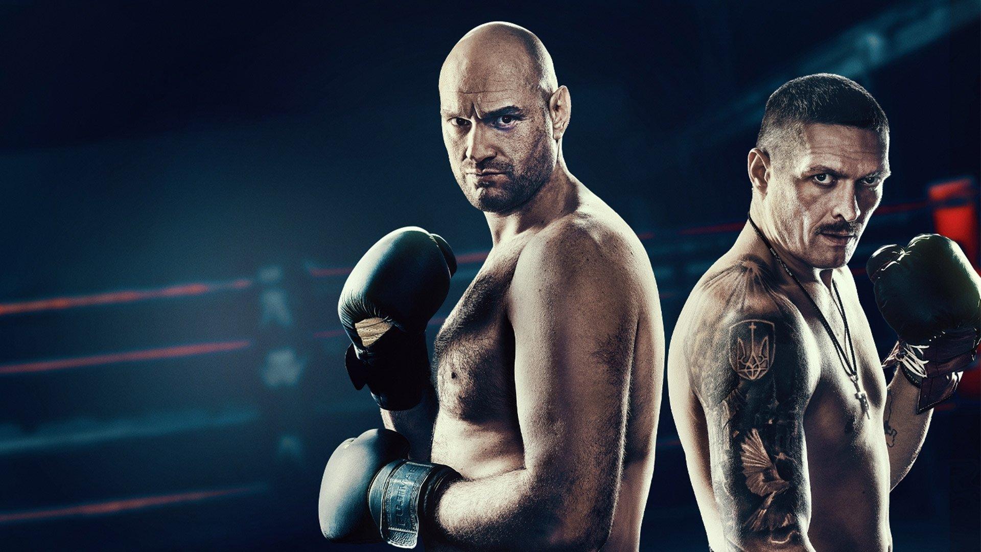 Tyson Fury vs. Oleksandr Usyk 2024 movie scene