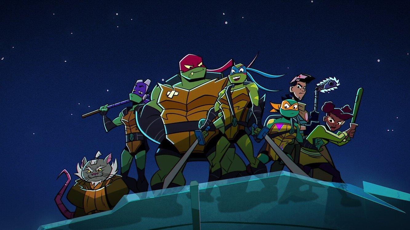 Rise of the Teenage Mutant Ninja Turtles: The Movie 2022 movie scene