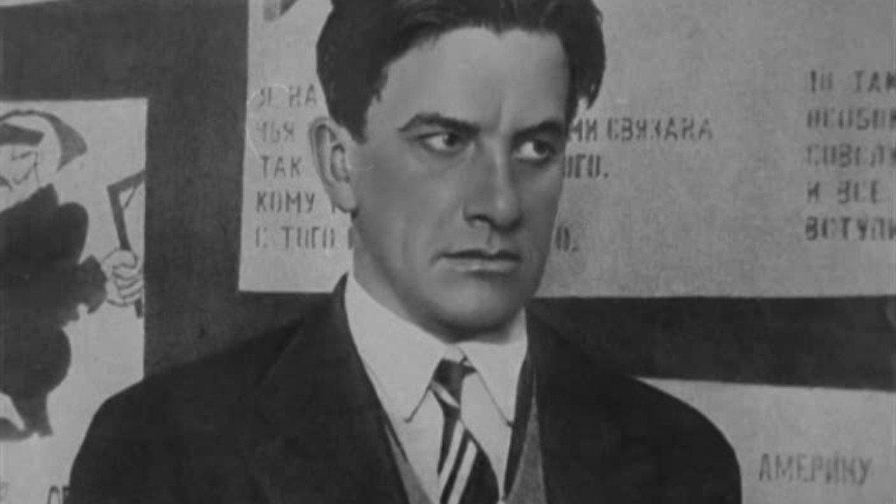 How Mayakovsky Worked 1947 movie scene