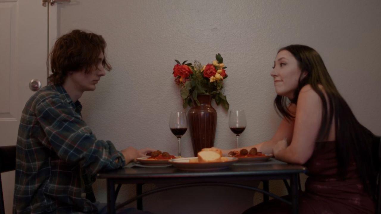Dinner at Eight-Seventeen 2026 movie scene