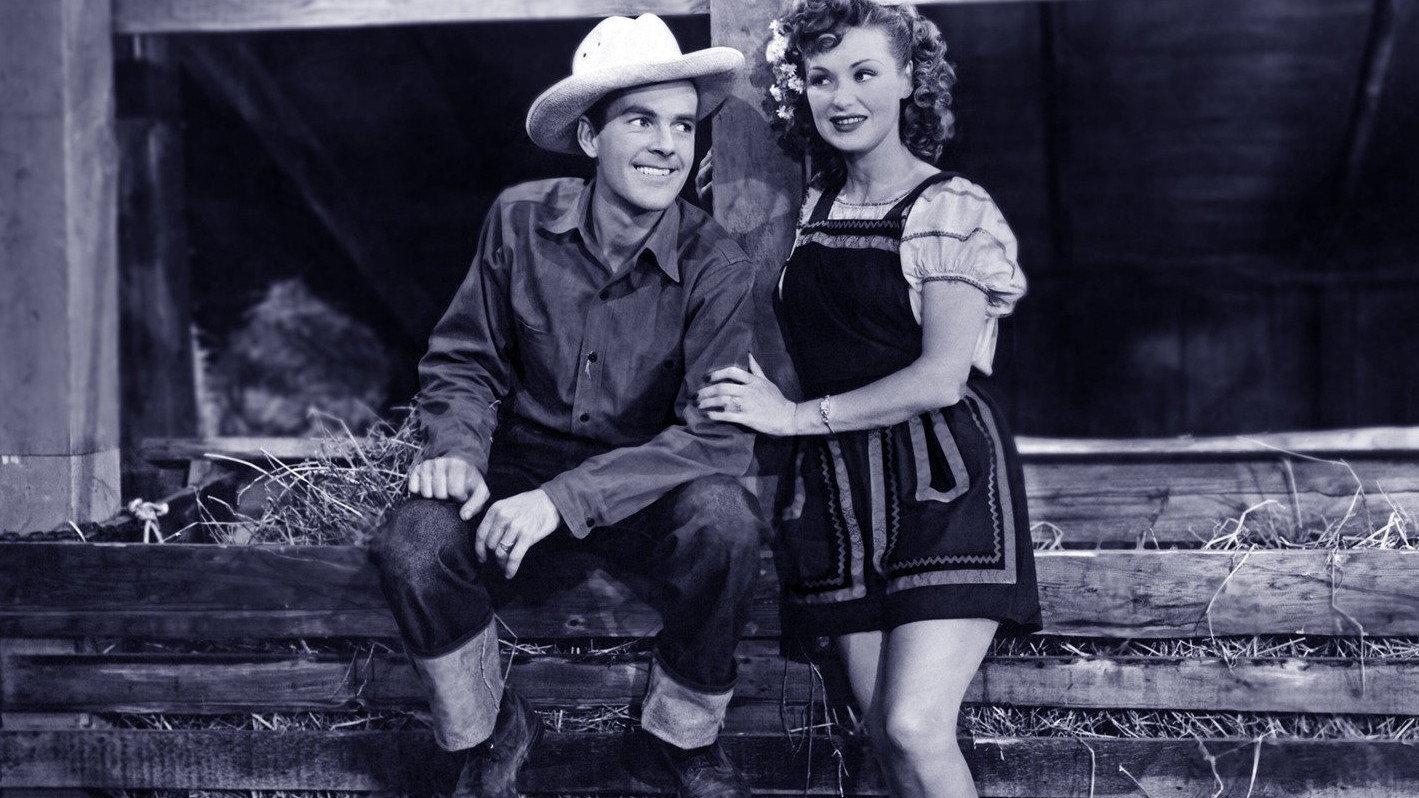 Harvest Melody 1943 movie scene