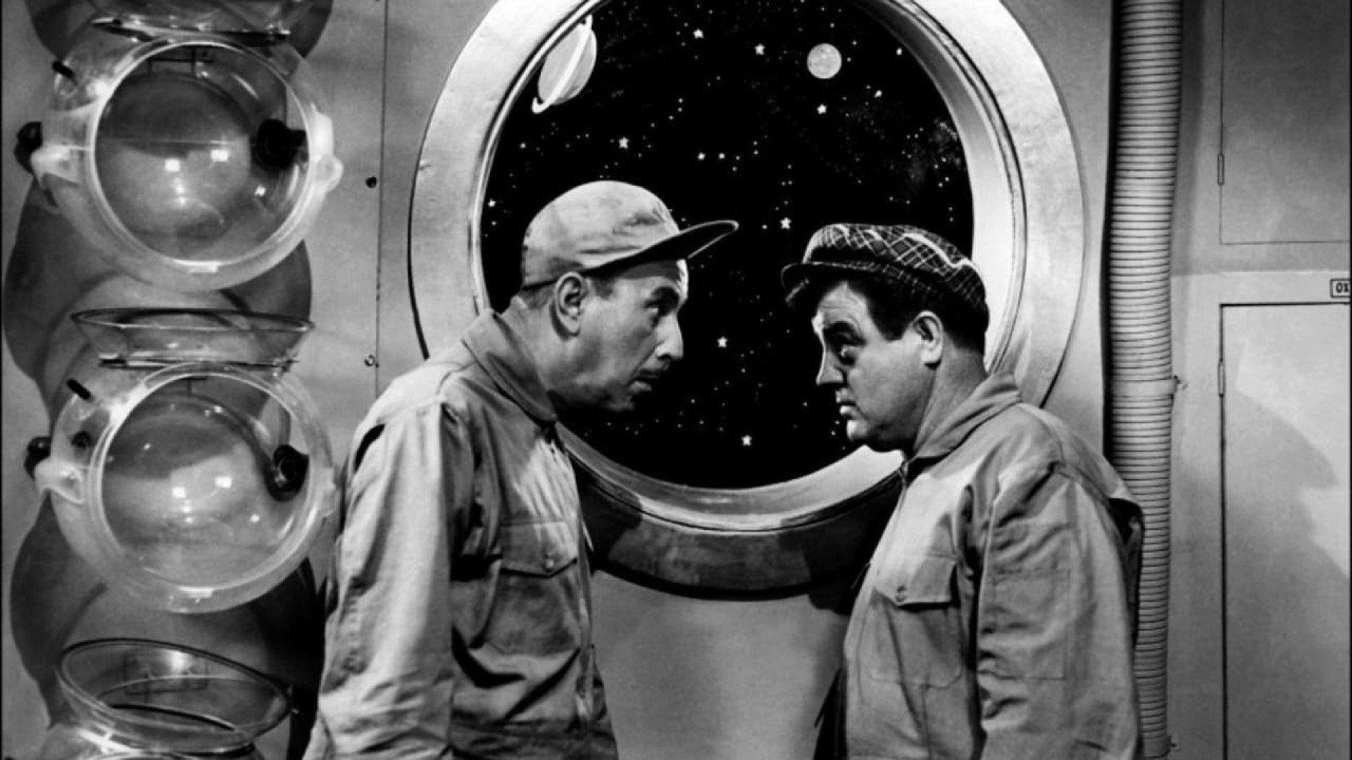Abbott and Costello Go to Mars 1953 movie scene