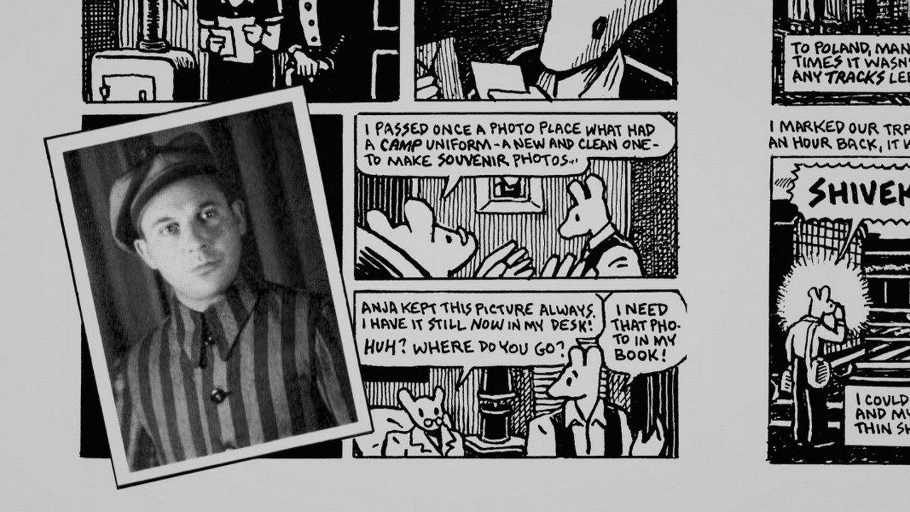 The Hell of Auschwitz: Maus by Art Spiegelman 2024 movie scene