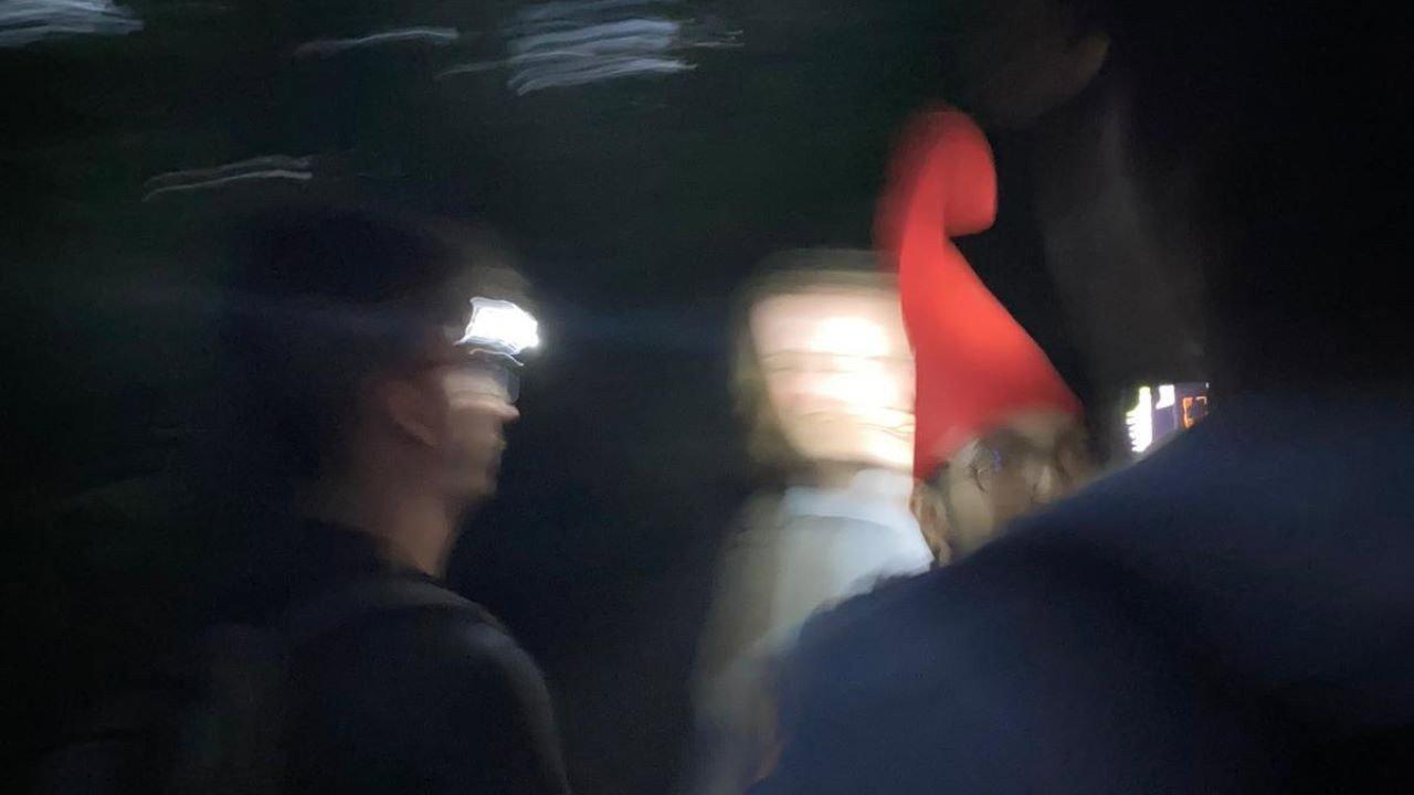 Gnome Hunting Found Footage 2025 movie scene