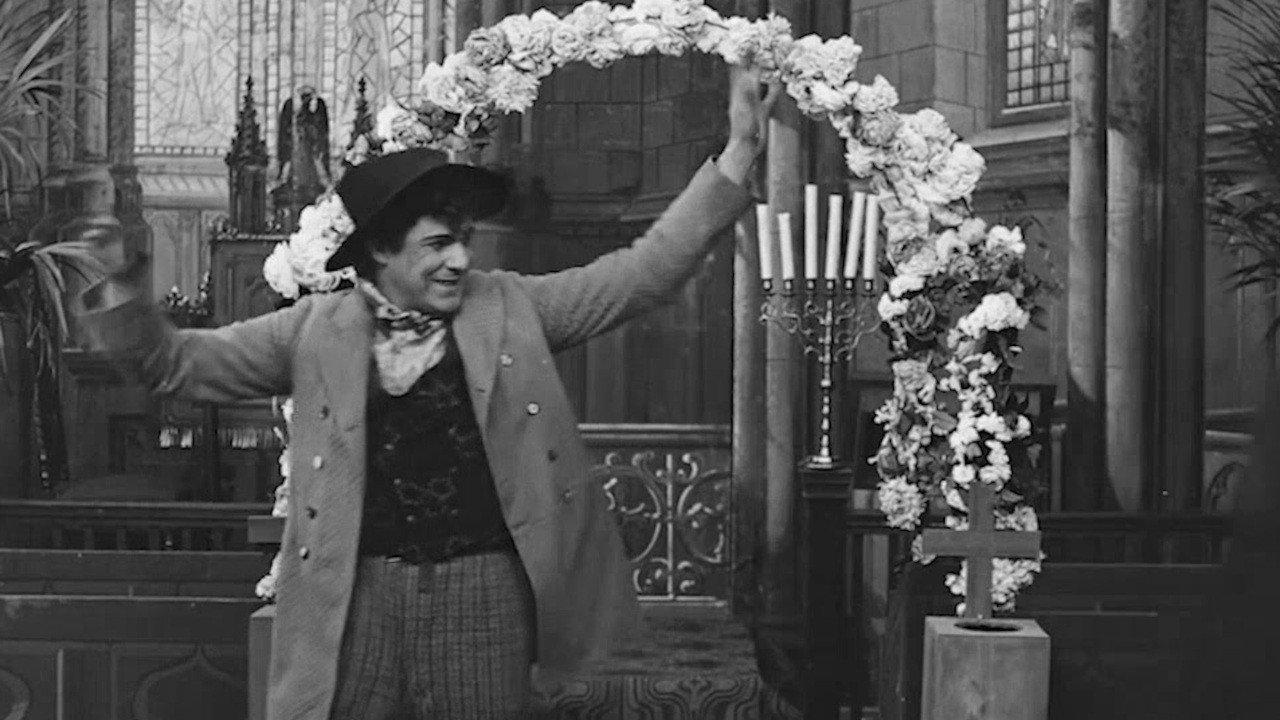 At the Altar 1909 movie scene