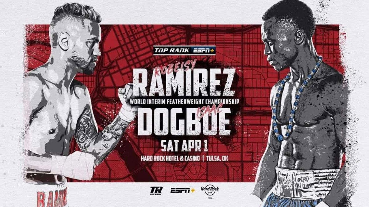 Robeisy Ramirez vs. Isaac Dogboe 2023 movie scene