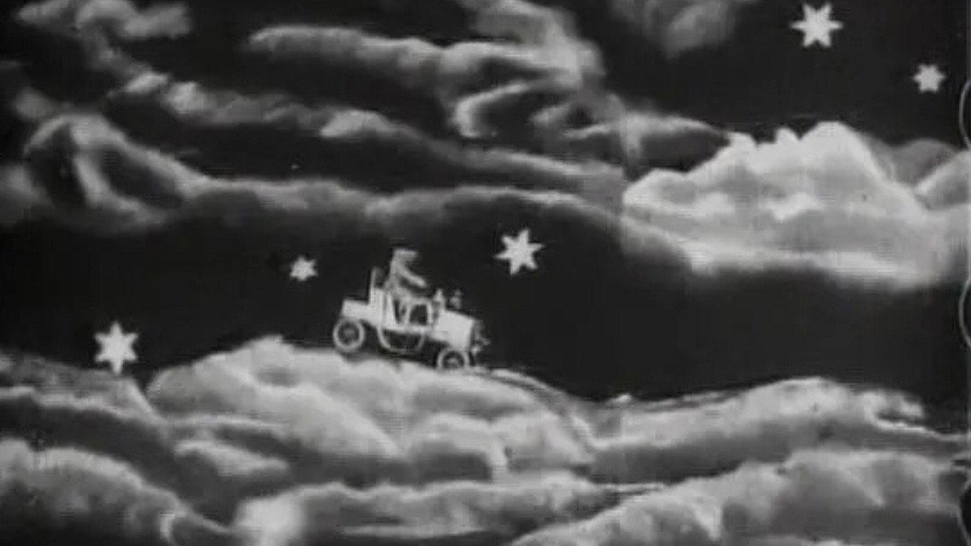 The '?' Motorist 1906 movie scene