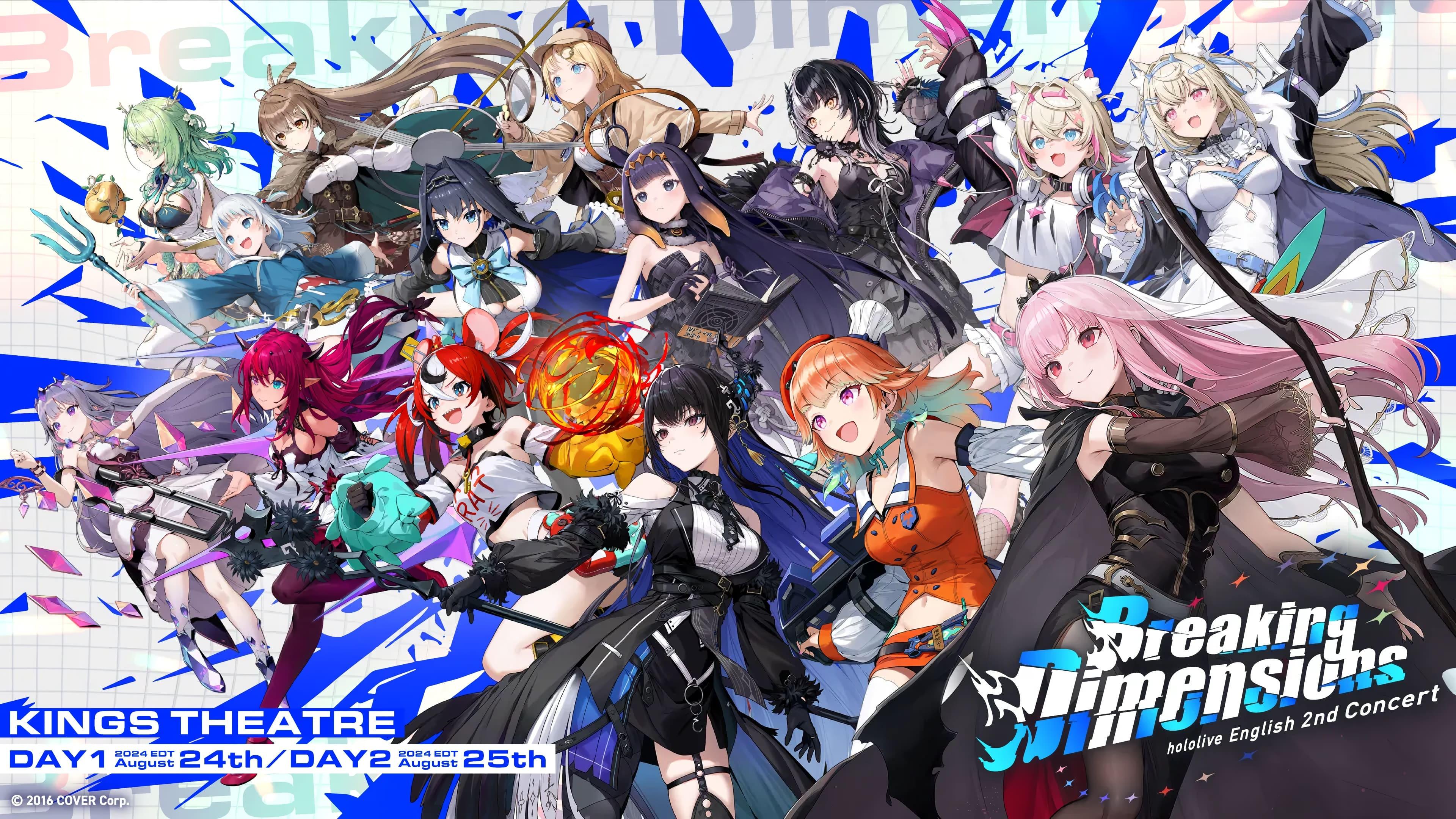 hololive English 2nd Concert - Breaking Dimensions Day 2 2024 movie scene