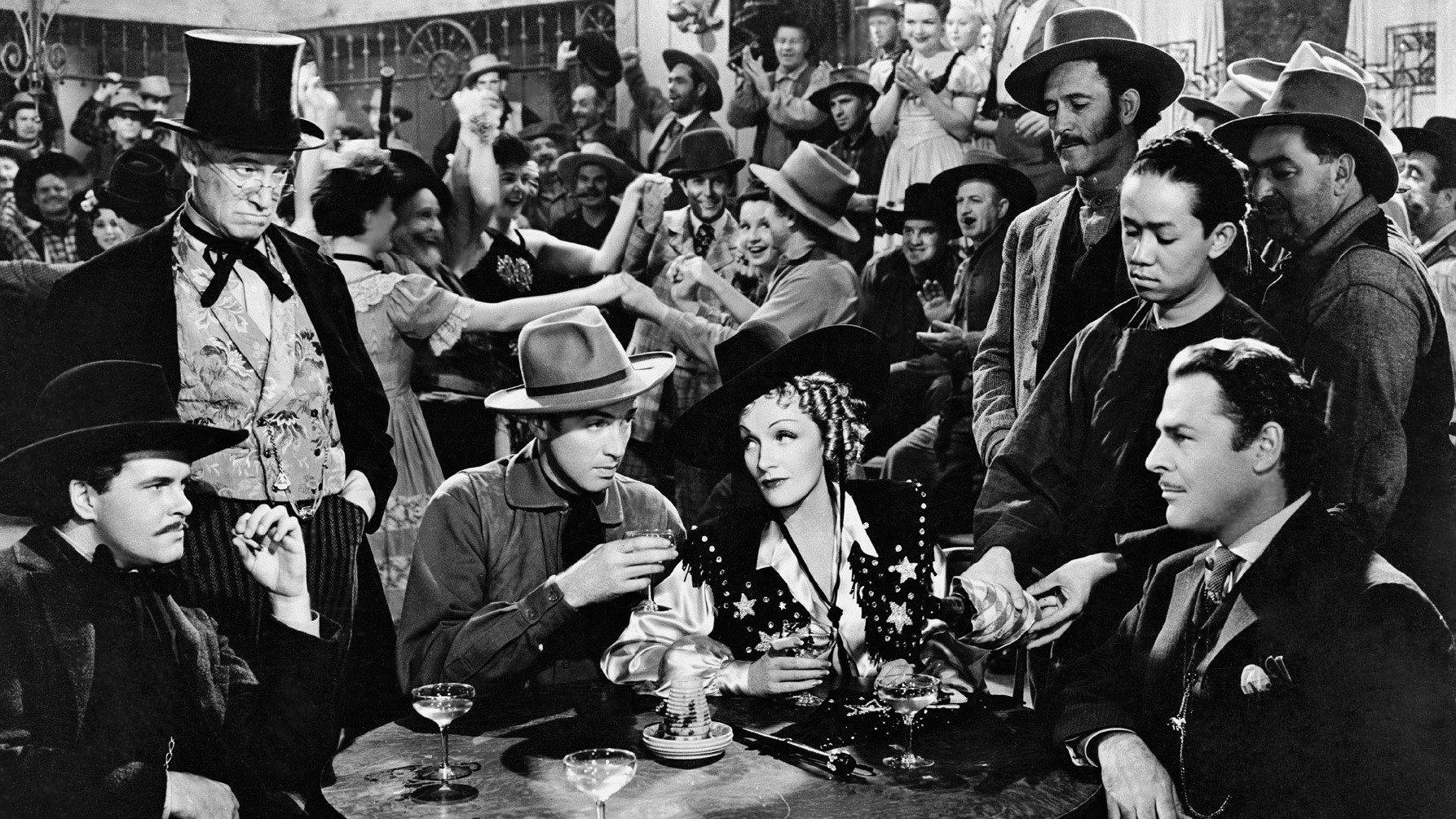 Destry Rides Again 1939 movie scene
