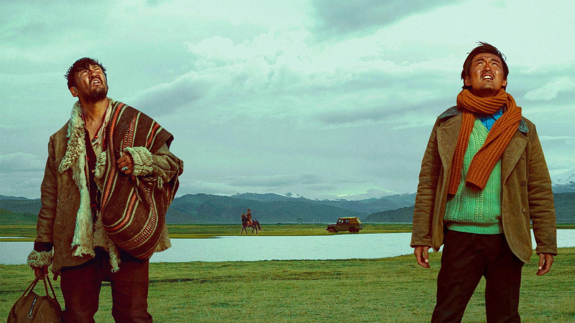Kong and Jigme 2024 movie scene