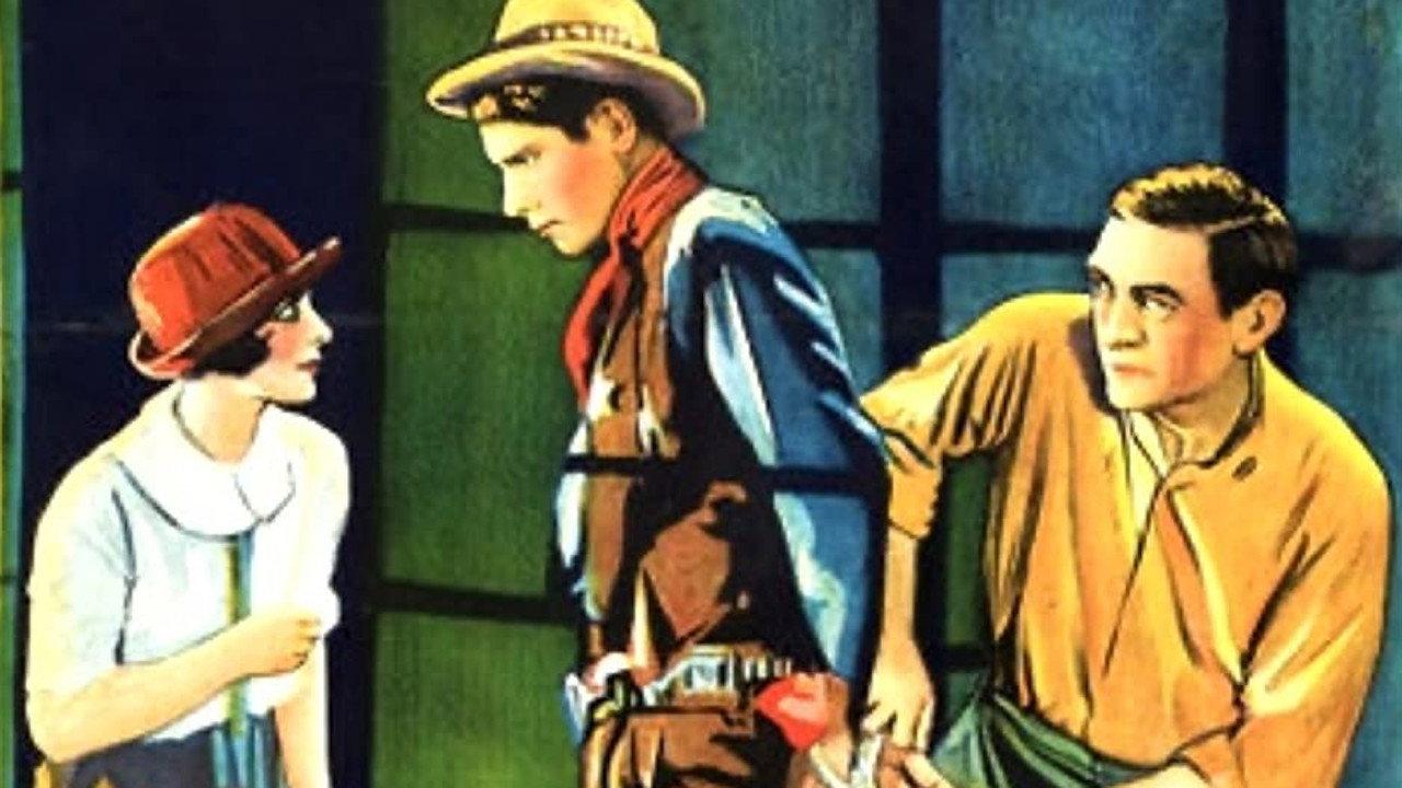 Roaring Rails 1924 movie scene