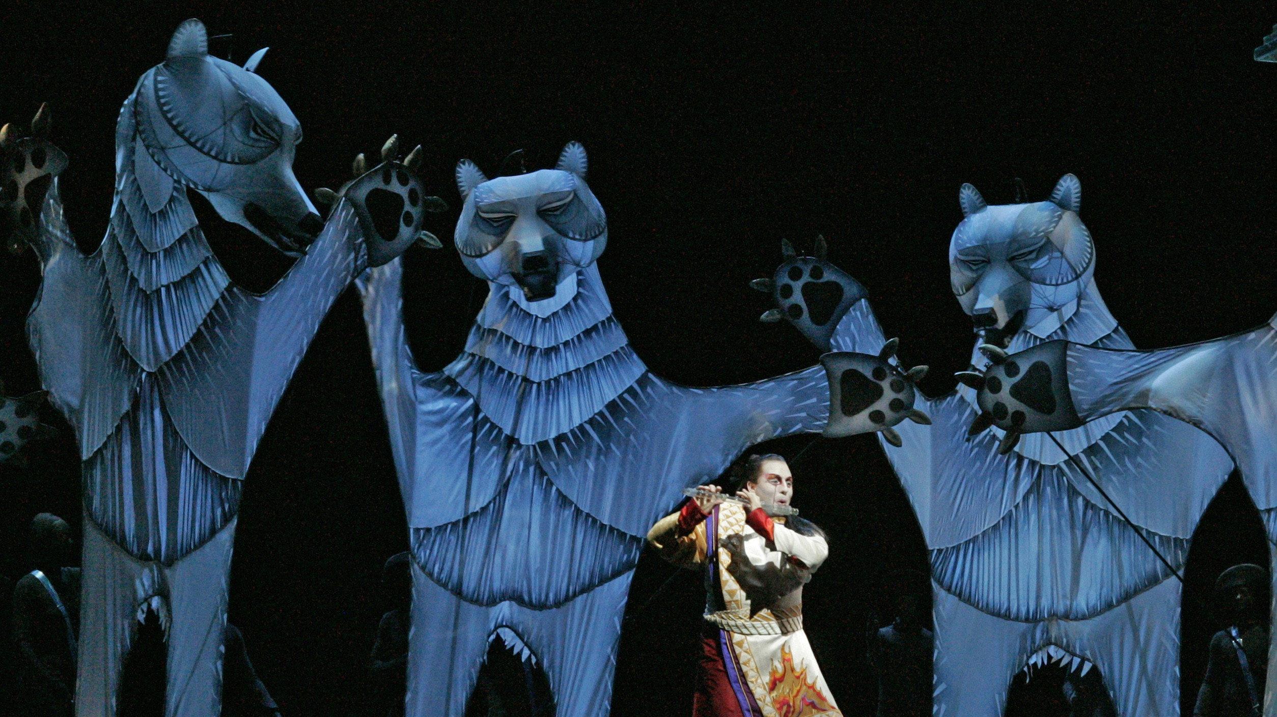 The Metropolitan Opera: The Magic Flute 2017 movie scene