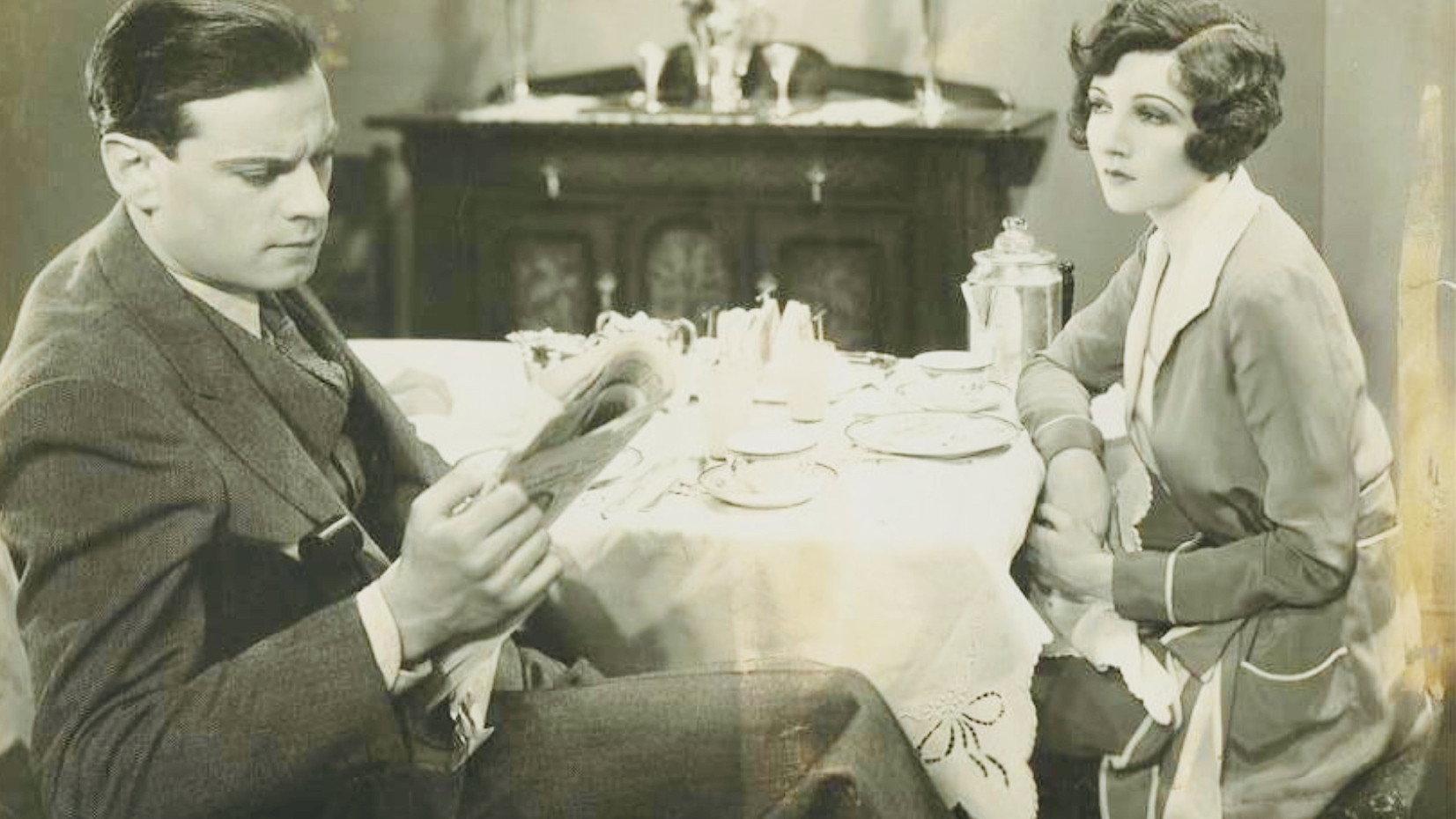 Young Man of Manhattan 1930 movie scene