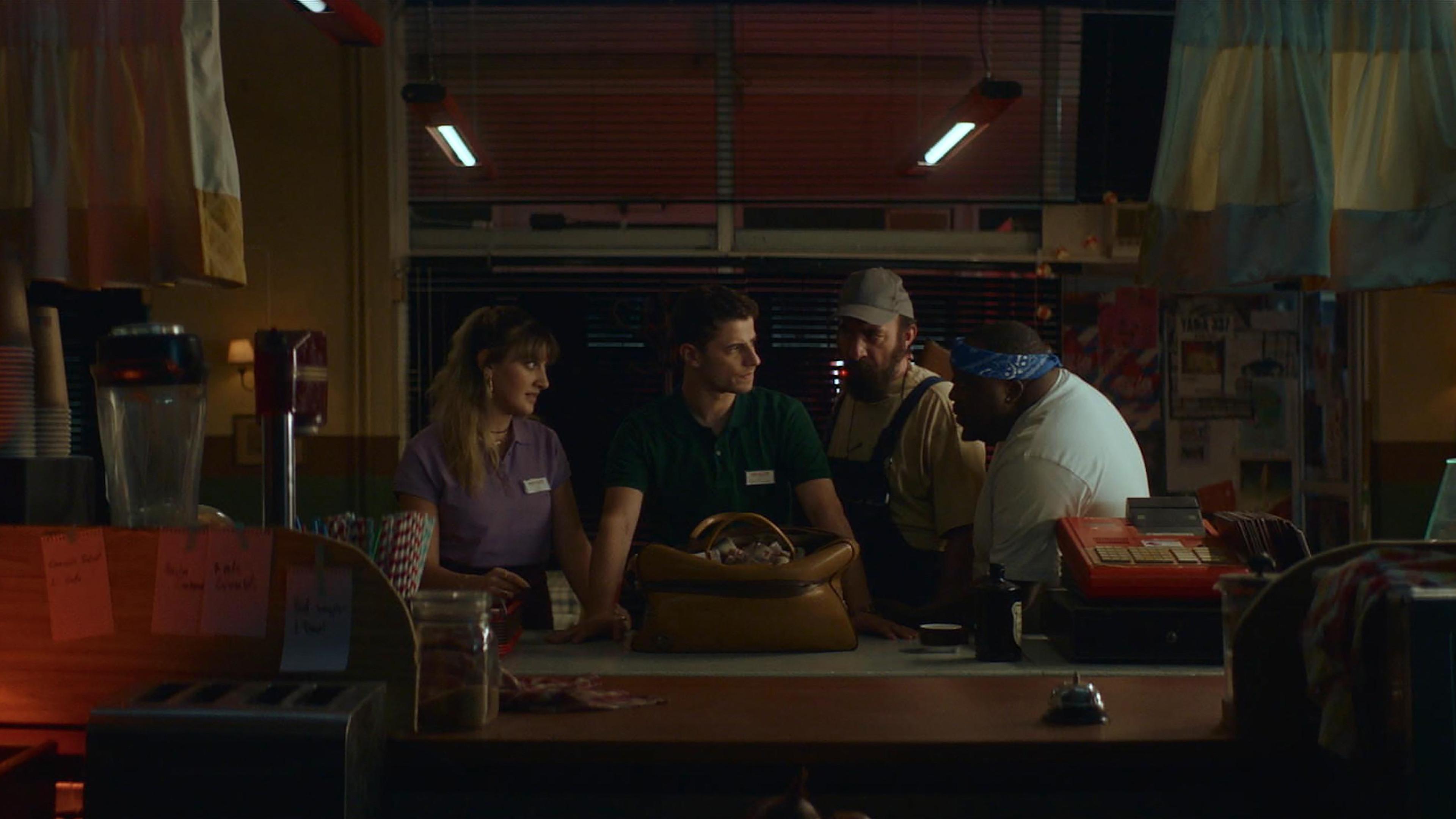 CAFE 404 2024 movie scene