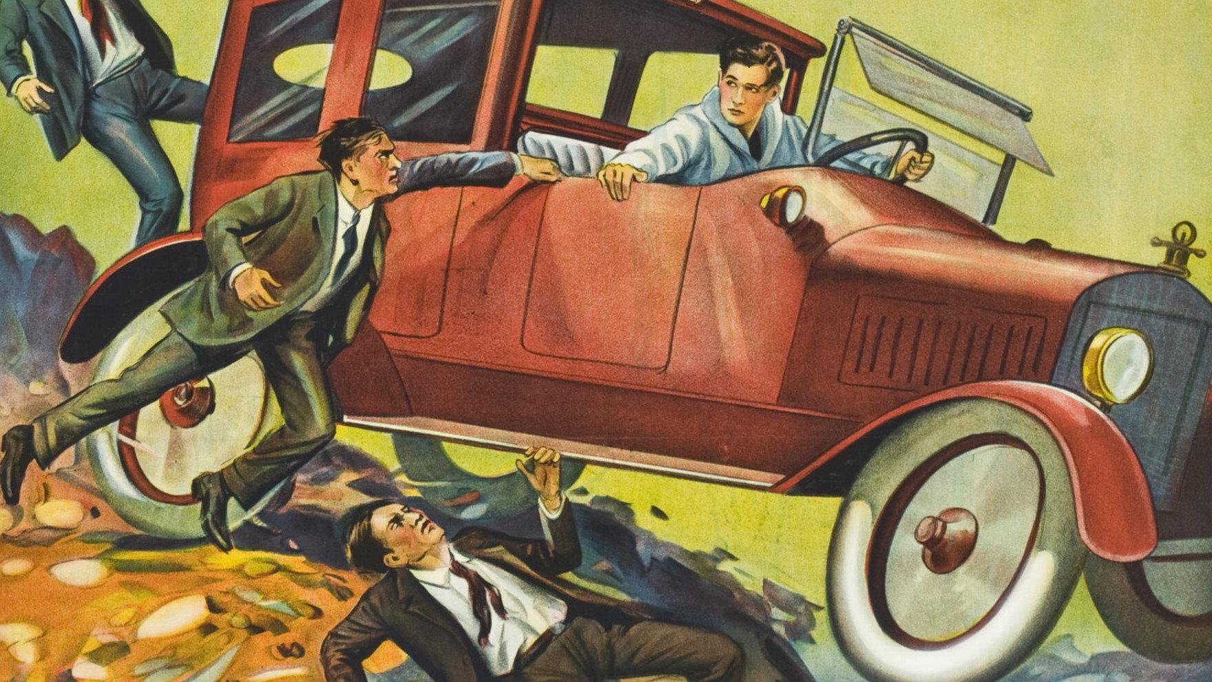 Fighting Youth 1925 movie scene