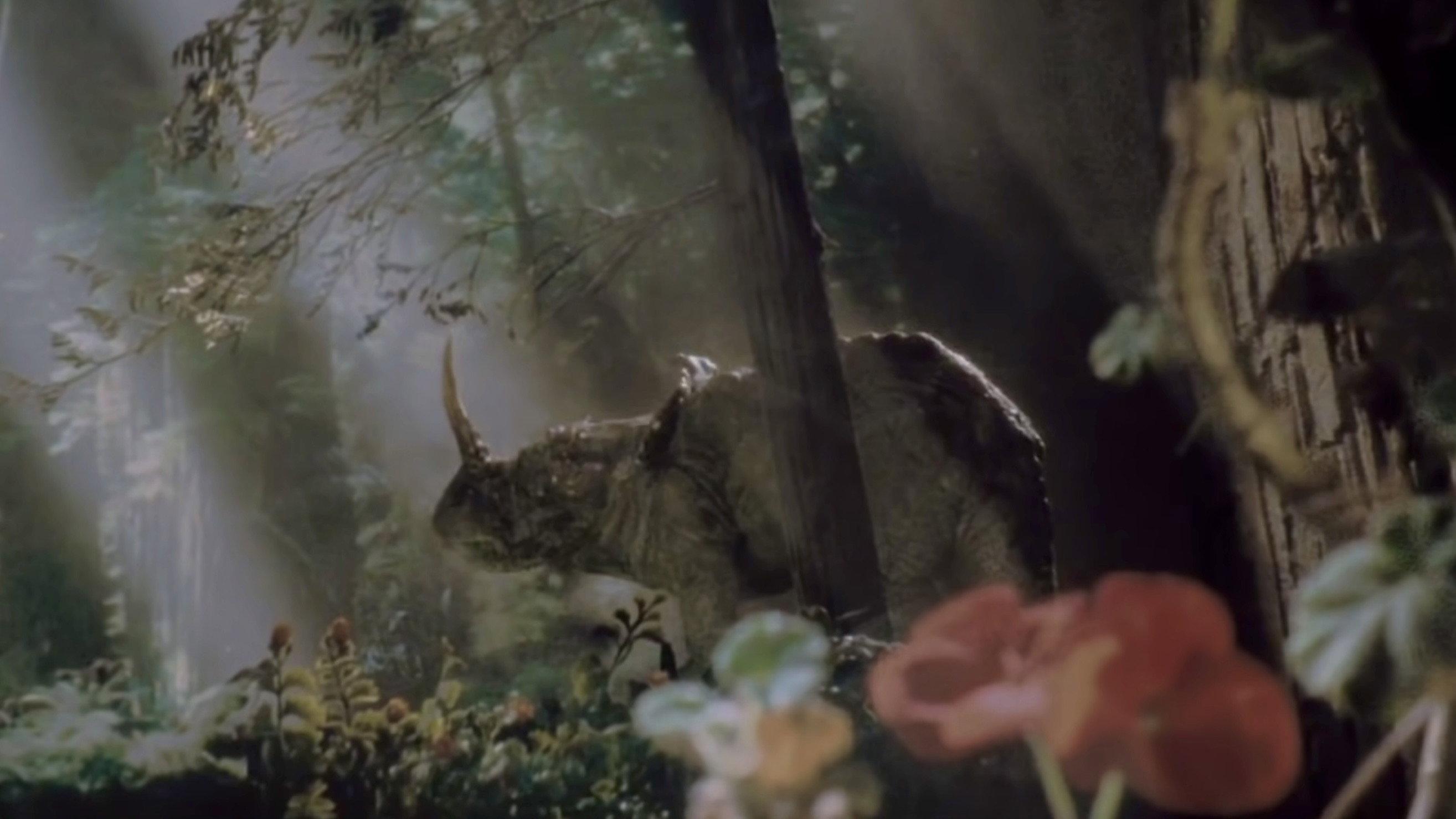 Prehistoric Beast 1984 movie scene