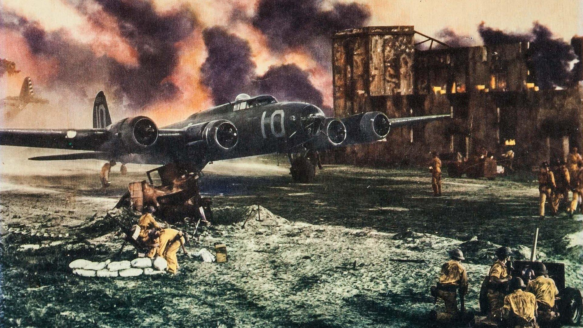 Air Force 1943 movie scene