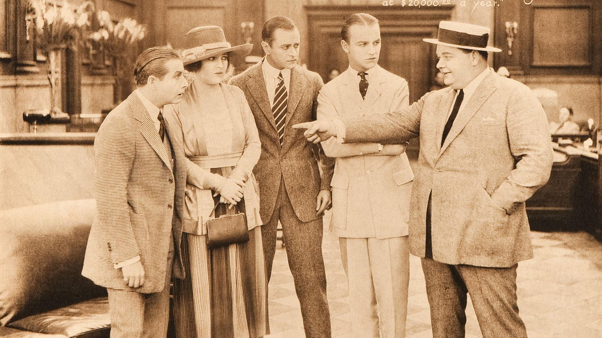 Brewster's Millions 1921 movie scene